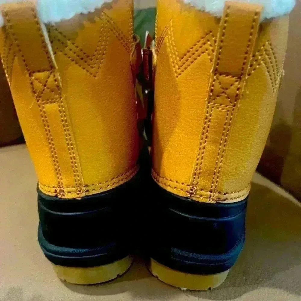 Cat & Jack Toddler Denver Waterproof Snow Boots Brown/Black Size 11